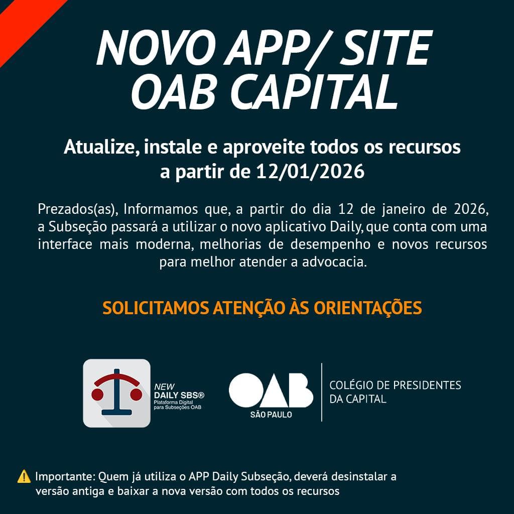 Novo APP/SITE OAB Capital