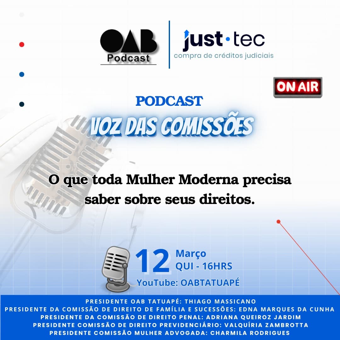🎙️ PODCAST: O que toda Mulher Moderna precisa saber sobre seus direitos