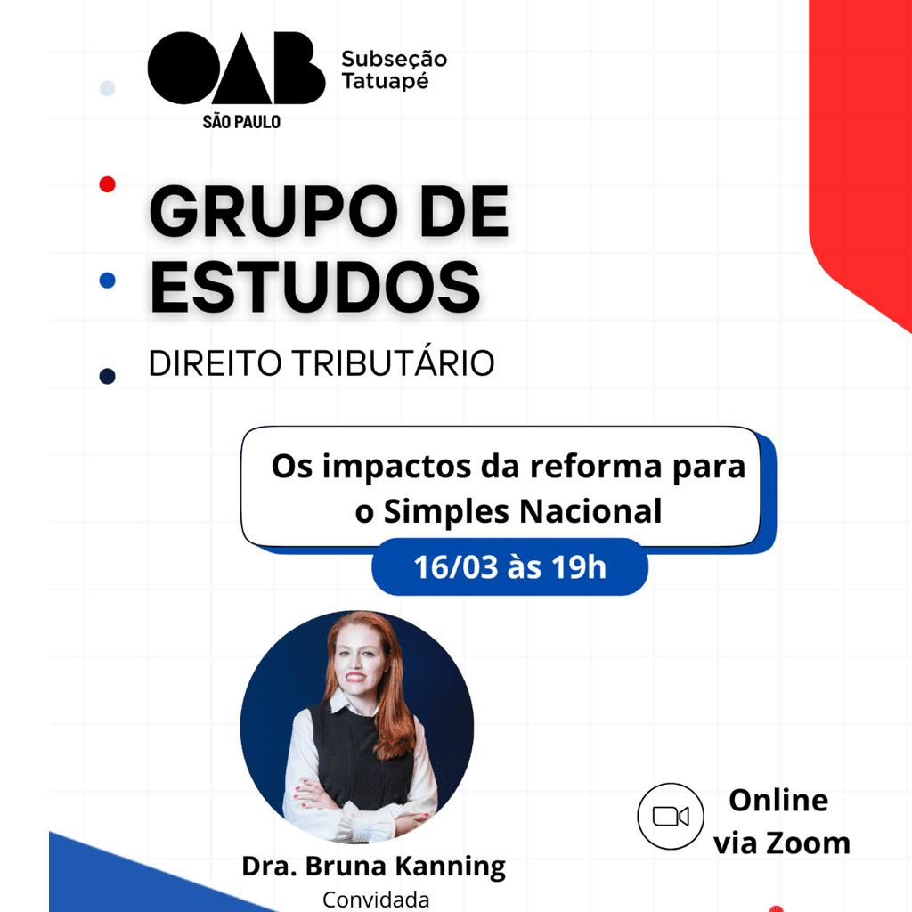 Grupo de Estudos: DIREITO TRIBUTÁRIO