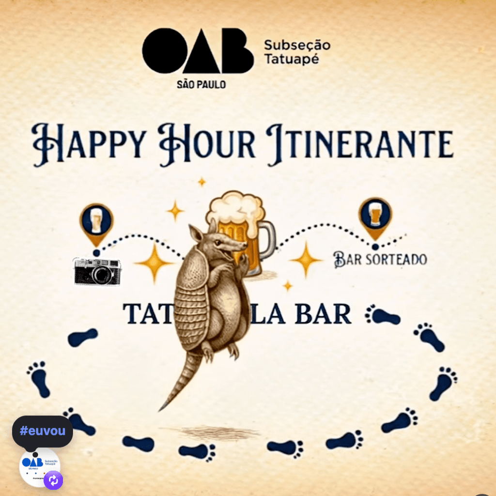 Happy Hour Itinerante da OAB Tatuapé