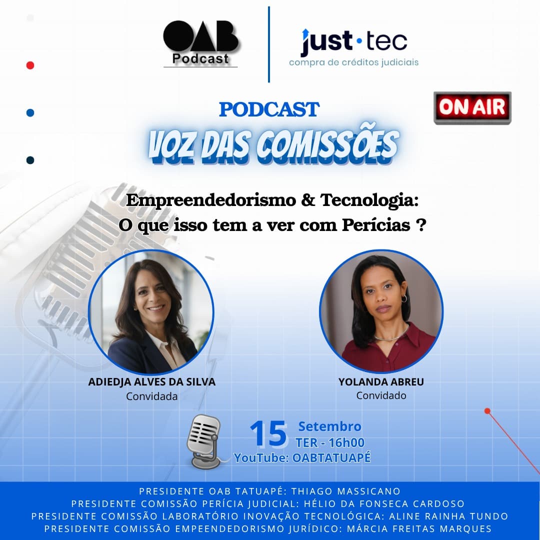 🎙️ PODCAST: Empreendedorismo & Tecnologia: O que isso tem a ver com Perícias ?