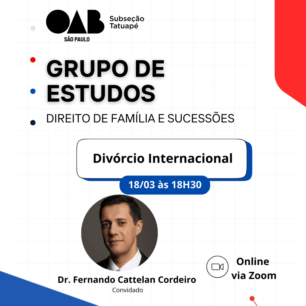 Grupo de Estudos DIREITO DE FAMÍLIA E SUCESSÕES